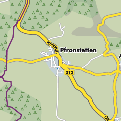 Übersichtsplan Pfronstetten