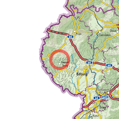 Landkarte Plascheid