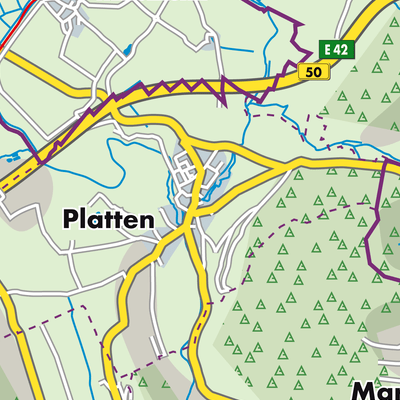 Übersichtsplan Platten