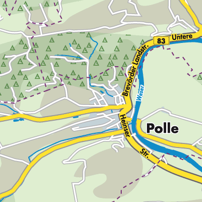 Übersichtsplan Polle