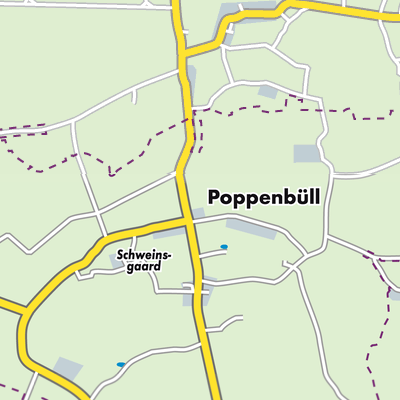 Übersichtsplan Poppenbüll
