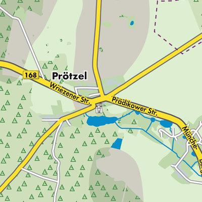 Übersichtsplan Prötzel
