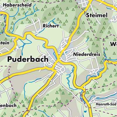 Übersichtsplan Puderbach
