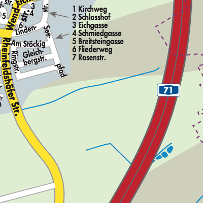 Stadtplan Rödelmaier