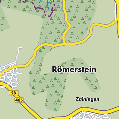 Übersichtsplan Römerstein