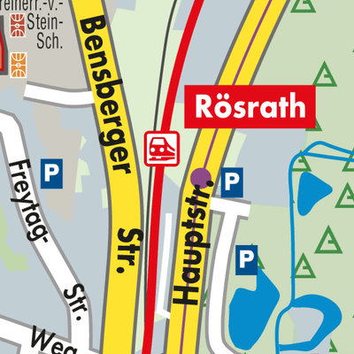 Stadtplan Rösrath