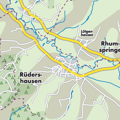 Übersichtsplan Rüdershausen