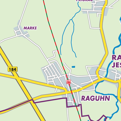 Übersichtsplan Raguhn-Jeßnitz