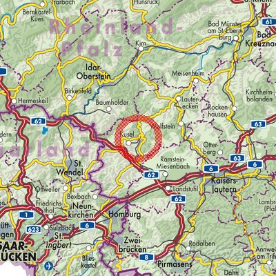 Landkarte Rammelsbach