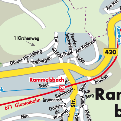 Stadtplan Rammelsbach