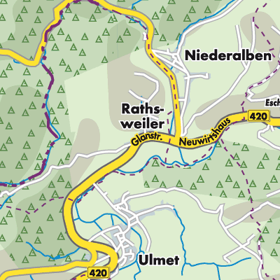 Übersichtsplan Rathsweiler