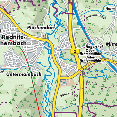 Übersichtsplan Rednitzhembach