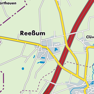 Übersichtsplan Reeßum