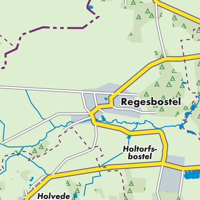 Übersichtsplan Regesbostel