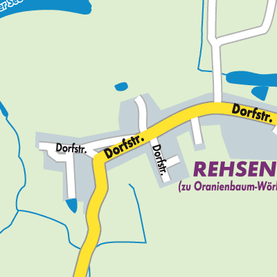 Stadtplan Rehsen