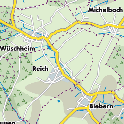 Übersichtsplan Reich