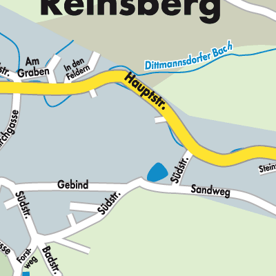 Stadtplan Reinsberg