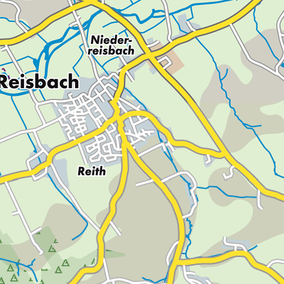 Übersichtsplan Reisbach