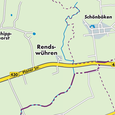 Übersichtsplan Rendswühren