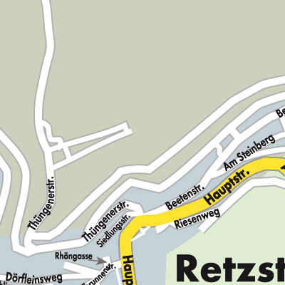 Stadtplan Retzstadt