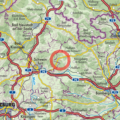 Landkarte Riedbach