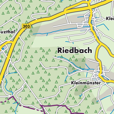 Übersichtsplan Riedbach
