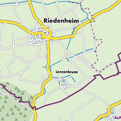 Übersichtsplan Riedenheim