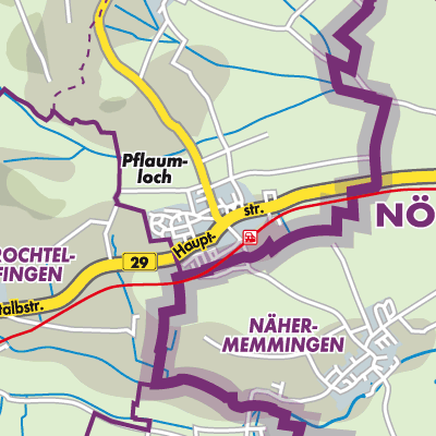 Übersichtsplan Riesbürg