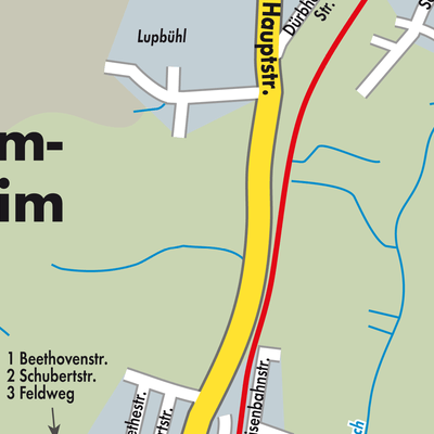 Stadtplan Rietheim-Weilheim