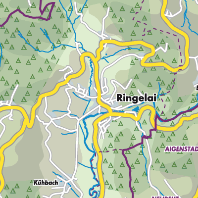 Übersichtsplan Ringelai