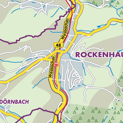 Übersichtsplan Rockenhausen
