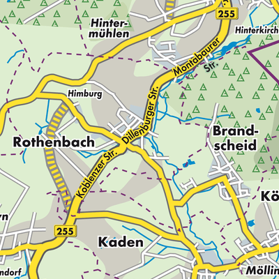 Übersichtsplan Rothenbach