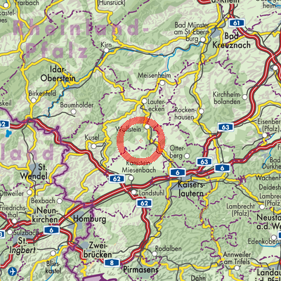 Landkarte Rothselberg