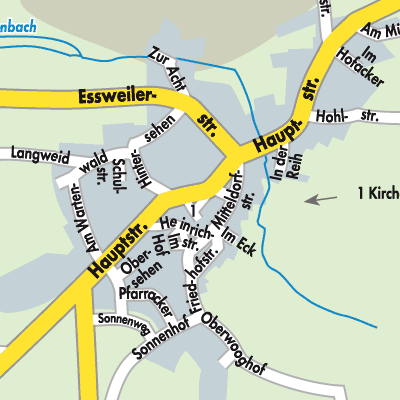 Stadtplan Rothselberg