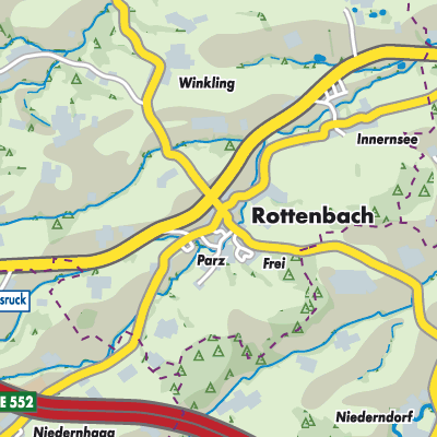 Übersichtsplan Rottenbach