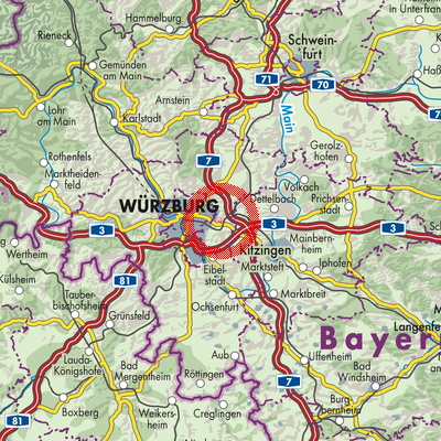 Landkarte Rottendorf