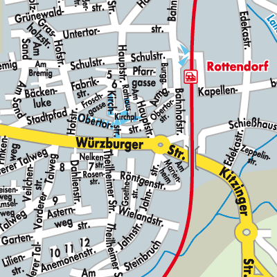 Stadtplan Rottendorf