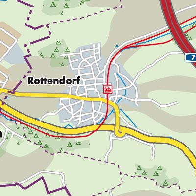 Übersichtsplan Rottendorf