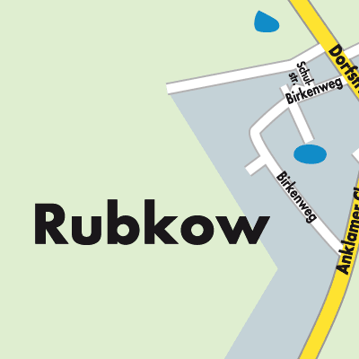 Stadtplan Rubkow