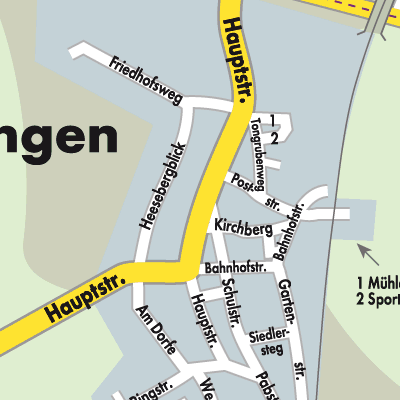 Stadtplan Söllingen