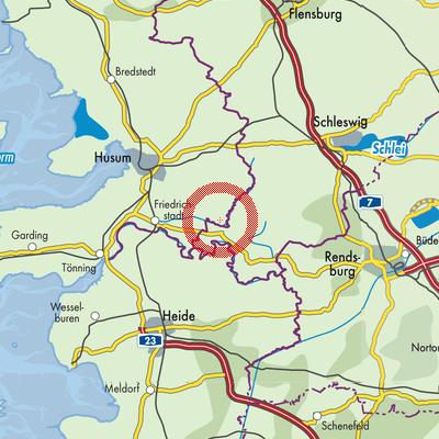 Landkarte Süderhöft