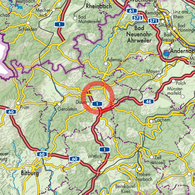 Landkarte Sarmersbach