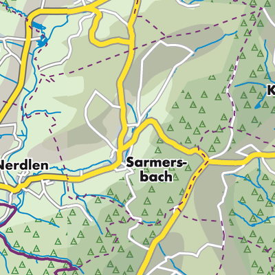 Übersichtsplan Sarmersbach