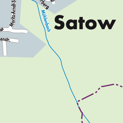 Stadtplan Satow