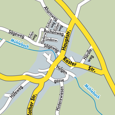 Stadtplan Sauldorf