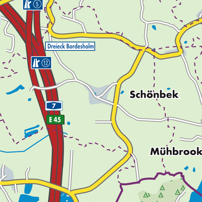 Übersichtsplan Schönbek