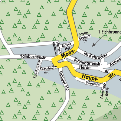 Stadtplan Schönbrunn