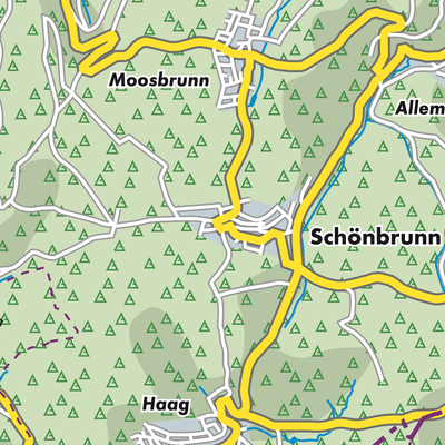 Übersichtsplan Schönbrunn