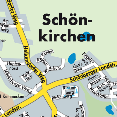 Stadtplan Schönkirchen