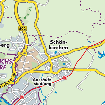 Übersichtsplan Schönkirchen